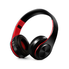 Load image into Gallery viewer, Earphone Bluetooth Headphones Over Ear Stereo Wireless Headset Soft Leather Earmuffs Built-in Mic for PC/Cell Phones/TV
