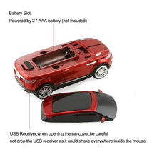 Load image into Gallery viewer, 2.4G Wireless Mouse Cool SUV Sport Car Mouse Gamer 1600 DPI Optical Mice Computer Gaming Mouse
