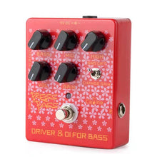 Load image into Gallery viewer, Caline CP-59 Bass Driver + DI Effects Pedal Bass Amp DI Classic Tube Electric Bass Parts &amp; Accessories with True Bypass Design
