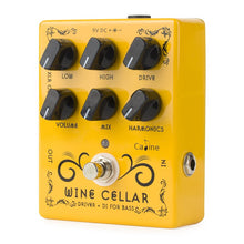 Load image into Gallery viewer, Caline CP-60 Wine Cellar Bass Driver + DI box Guitar Effects Pedal True Bypass Electric Guitar Parts &amp; Accessories

