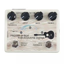 Load image into Gallery viewer, Caline CP-67 DI Box For Acoustic Guitar Pedal Effect 9V Guitar Effects Guitar Accessories Effect Pedal True Bypass Guitar Parts
