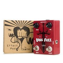 Load image into Gallery viewer, Caline CP-82 Bass Fuzz Effect Pedal True Bypass

