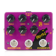 Load image into Gallery viewer, Caline DCP-02 BRUTUS Distortion Overdrive Effect Pedal Guitar Accessories Dual Guitar Pedal
