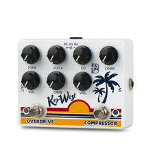 Load image into Gallery viewer, Caline DCP-05 KEY WEST Compressor Overdrive Effect Pedal Guitar Accessories Dual Guitar Pedal
