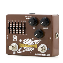 Load image into Gallery viewer, Caline DCP-10 Stella Bass Compressor &amp; 6 Band EQ 2-in-1 Effect Pedal True Bypass Electric Guitar Parts &amp; Accessories
