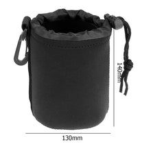 Load image into Gallery viewer, Camera Lens Pouch Bag Neoprene Waterproof Soft Video Camera Lens Pouch Bag Case For Canon Sony for Most Digital SLR Camera
