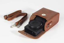 Load image into Gallery viewer, Camera bag PU Leather case cover for DSC-RX100 RX100 VII VI VA V IV III II 7 6 5 4 3 2 RX100M6 RX100M5 RX100M4 RX100M3 RX100M7
