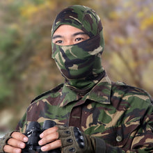 Load image into Gallery viewer, Camouflage Balaclava Full Face Scarf Ski Cycling Full Face Cover Winter Neck Head Warmer Tactical Airsoft Cap Helmet Liner

