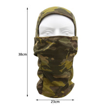 Load image into Gallery viewer, Camouflage Balaclava Full Face Scarf Ski Cycling Full Face Cover Winter Neck Head Warmer Tactical Airsoft Cap Helmet Liner
