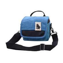Load image into Gallery viewer, Canvas Camera Bag Case Bag  For Canon EOS M10 M6 M5 SX60 SX50 SX30 SX510 1100D 1200D 1300D 450D 500D 600D 550D 18-55mm lens
