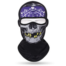 Load image into Gallery viewer, Cap-mask balaclava skull skeleton mask balaclava for fishing hunting tourism and cycling
