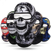 Load image into Gallery viewer, Cap-mask balaclava skull skeleton mask balaclava for fishing hunting tourism and cycling
