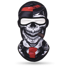 Load image into Gallery viewer, Cap-mask balaclava skull skeleton mask balaclava for fishing hunting tourism and cycling
