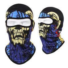 Load image into Gallery viewer, Cap-mask balaclava skull skeleton mask balaclava for fishing hunting tourism and cycling
