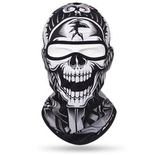 Load image into Gallery viewer, Cap-mask balaclava skull skeleton mask balaclava for fishing hunting tourism and cycling
