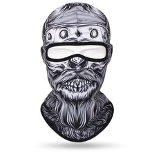 Load image into Gallery viewer, Cap-mask balaclava skull skeleton mask balaclava for fishing hunting tourism and cycling
