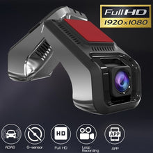 Load image into Gallery viewer, Car 1080P Full HD DVR Night Vision 170 Degree Wide Angle Dash Camera WiFi Dash Cam G Sensor Android USB Video Recorder
