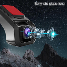 Load image into Gallery viewer, Car 1080P Full HD DVR Night Vision 170 Degree Wide Angle Dash Camera WiFi Dash Cam G Sensor Android USB Video Recorder
