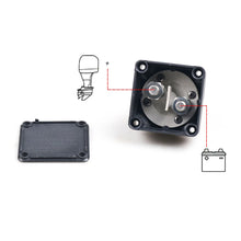 Load image into Gallery viewer, Car Auto 12V-60V 100A-300A RV Marine Boat Battery Selector Isolator Disconnect Rotary Switch Cut
