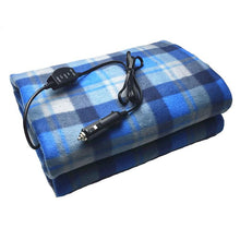 Load image into Gallery viewer, Car Electric Blanket 12V Car Heating Blanket Energy Saving Warm Electric Heating Blanket Carpets Heated Mat
