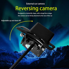 Load image into Gallery viewer, Car Rear View Camera 4LED Night Vision Reversing Automatic Parking Monitor CCD IP68 Waterproof 170 Degree High-Definition Image
