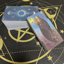 Load image into Gallery viewer, Cartas Tarot 12x7cm English Cards Oracle Deck Board Games Guide Book Version Predictions Playmat Oraculos Mysterious Fate
