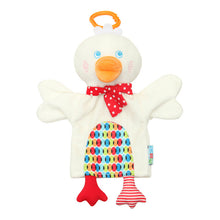 Load image into Gallery viewer, Cartoon Animal Finger Puppet Plush Toys Puppet Monkey/Frog/Duck Figurine Child Baby Favor Doll Tell Story Props Educational Toys
