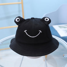 Load image into Gallery viewer, Cartoon Frog Kids Bucket Hat Children Summer Hats Boys Sun Caps Sun Protective Baby Hats Caps
