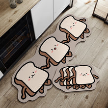 Load image into Gallery viewer, Cartoon Kitchen Long Rugs Irregular Dog Cat Floor Mat for Living Room Non-slip Entrance Doormat Kitchen Carpet Home Decor
