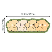 Load image into Gallery viewer, Cartoon Kitchen Long Rugs Irregular Dog Cat Floor Mat for Living Room Non-slip Entrance Doormat Kitchen Carpet Home Decor
