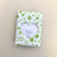 Load image into Gallery viewer, Cartoon PVC Photo Album Idol Card Storage Album 3-inch Love Hollow Printing Album Mini Kpop Photocard Collect Book Stationery
