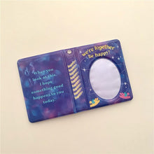 Load image into Gallery viewer, Cartoon PVC Photo Album Idol Card Storage Album 3-inch Love Hollow Printing Album Mini Kpop Photocard Collect Book Stationery
