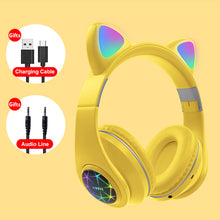Load image into Gallery viewer, Wireless Headphones Music Stereo Blue-tooth Headphone With Mic Children Daughter fone Gamer Headset Kid Gifts
