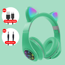 Load image into Gallery viewer, Wireless Headphones Music Stereo Blue-tooth Headphone With Mic Children Daughter fone Gamer Headset Kid Gifts
