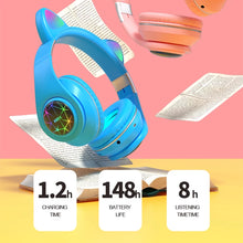 Load image into Gallery viewer, Wireless Headphones Music Stereo Blue-tooth Headphone With Mic Children Daughter fone Gamer Headset Kid Gifts
