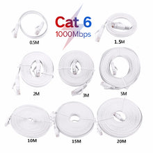 Load image into Gallery viewer, RJ45 Network LAN Ethernet Cable Computer UTP Patch Cord for Router 0.5m 1m 1.5m 2m 3m 5m 10m 15m 20m 25m 30m
