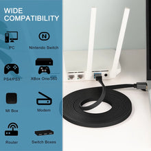 Load image into Gallery viewer, Ethernet Cable 40Gbps RJ45 Network Cable High Speed Gigabit SFTP Lan Cat 8 RJ 45 Ethernet Cable for PS4 Router Laptop Cable

