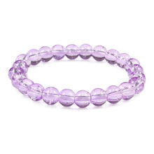 Load image into Gallery viewer, Charm Purple Agates Natural Weathered Gem Stone Bead Strand Women Stretch Bracelet Reiki Yoga Jewelry Best Friend Gift Pulseras
