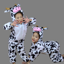 Load image into Gallery viewer, Children Kids Animal Costumes Dinosaur Tiger Horse Pig Elephant Cow Wolf fox rabbit Cosplay Halloween Gift Animals Jumpsuit
