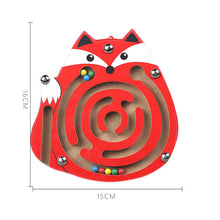 Load image into Gallery viewer, Children Magnetic Maze Toy Wooden Puzzle Game Toy Kids Early Educational Brain Teaser Wooden Toy Intellectual Jigsaw Board
