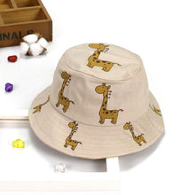 Load image into Gallery viewer, Children's Summer Hat Printing Boys Sun Cap Girls Fisherman Hat Summer Baby Hats
