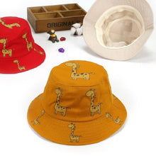 Load image into Gallery viewer, Children's Summer Hat Printing Boys Sun Cap Girls Fisherman Hat Summer Baby Hats

