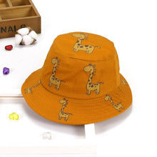 Load image into Gallery viewer, Children's Summer Hat Printing Boys Sun Cap Girls Fisherman Hat Summer Baby Hats
