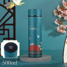 Load image into Gallery viewer, Thermo Bottle Cup Smart Temperature Display Potable Heat Hold Vacuum Flask For Thermos Mug Cups 500ML
