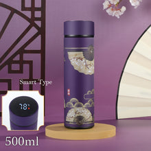 Load image into Gallery viewer, Thermo Bottle Cup Smart Temperature Display Potable Heat Hold Vacuum Flask For Thermos Mug Cups 500ML

