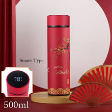 Load image into Gallery viewer, Thermo Bottle Cup Smart Temperature Display Potable Heat Hold Vacuum Flask For Thermos Mug Cups 500ML
