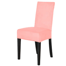 Load image into Gallery viewer, Plush Thick Chair Cover Washable Elastic Winter Warm Velvet Chair Protector Case Kitchen Restaurant housse de chaise
