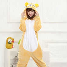 Load image into Gallery viewer, Christmas Adult Penguin Unicorn Pig Zebra Kigurumi Cosplay Hooded One Piece Doraemon Pajama Onesie Costume Flannel Clothing XL
