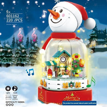 Load image into Gallery viewer, Christmas City Street View Train Building Blocks Christmas  Winter Village  Merry House Claus Bricks Toys Kids Christmas Gifts
