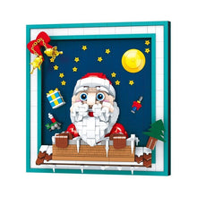 Load image into Gallery viewer, Christmas City Street View Train Building Blocks Christmas  Winter Village  Merry House Claus Bricks Toys Kids Christmas Gifts
